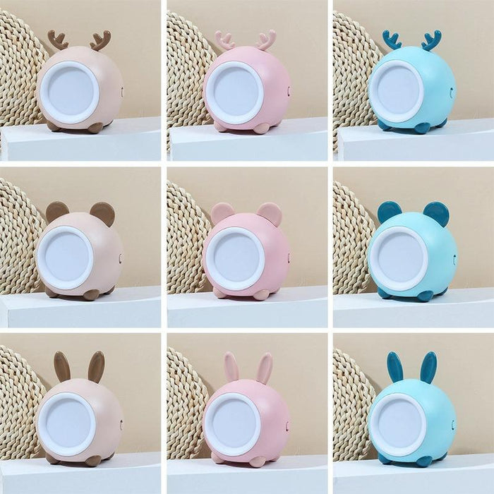 2-Pack Adorable Pet Night Light Touch Dimming Led For Dorm Bedside