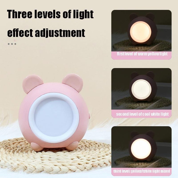 2-Pack Adorable Pet Night Light Touch Dimming Led For Dorm Bedside