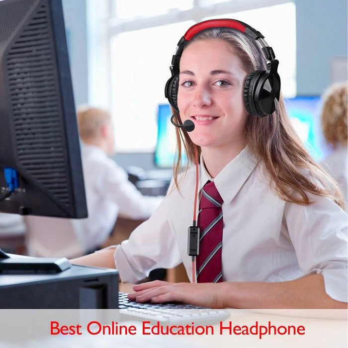 Wireless Gaming Headset Black & Red