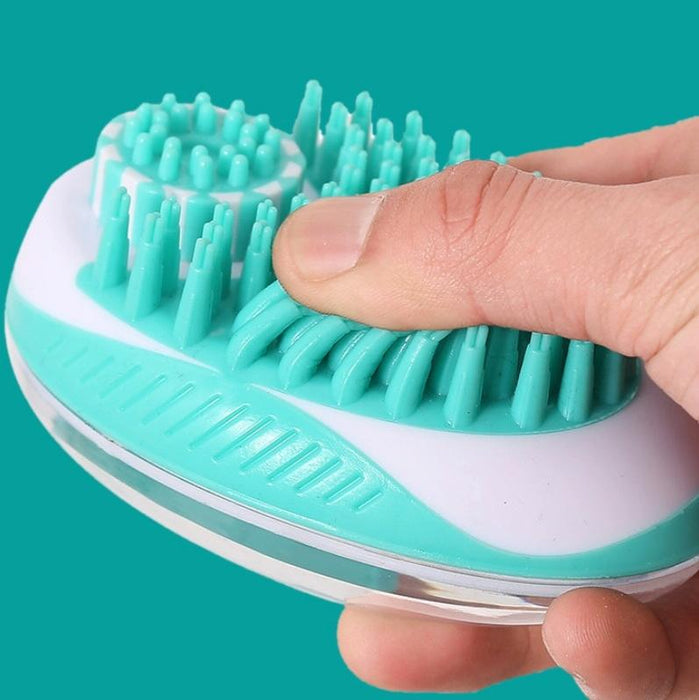 Dog Massage Bath Brush For Cleaning & Beauty