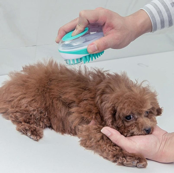 Dog Massage Bath Brush For Cleaning & Beauty