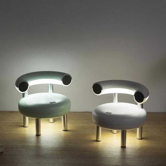 Led Chair Night Light With Phone Holder Eye Protection Bedroom Learning Light