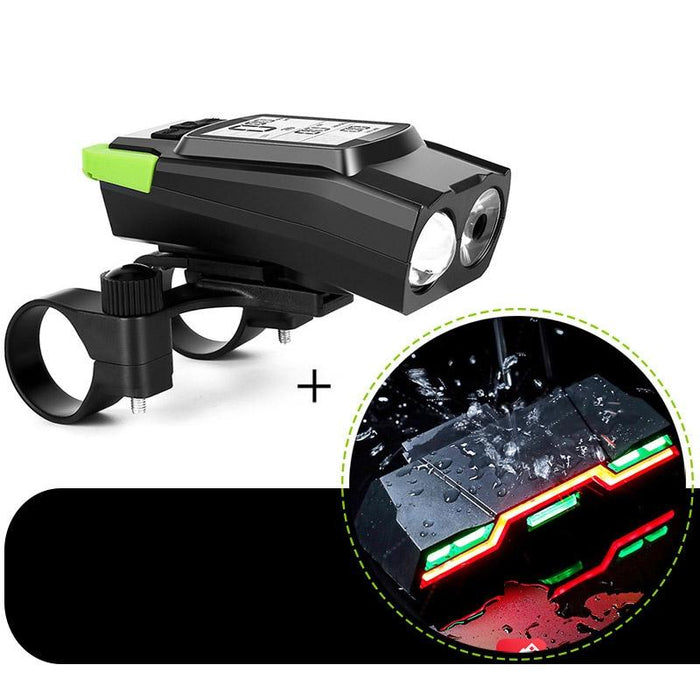 3-In-1 Wireless Bike Light Set Green Upgrade