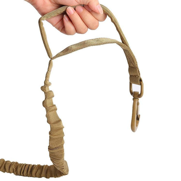 Xl Dog Training Vest With Leash Khaki