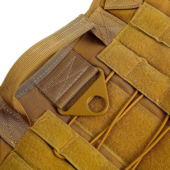 Xl Dog Training Vest With Leash Khaki