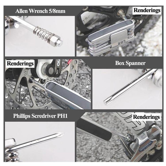13-In-1 Multifunctional Bike Repair Tool