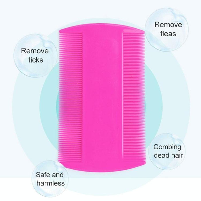 4 In 1 Pet Grooming Comb Set For Dogs And Cats