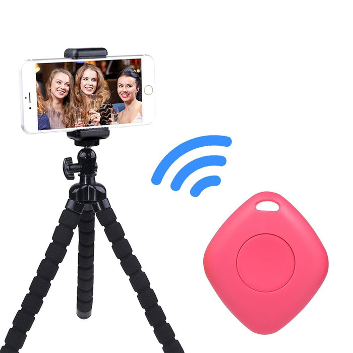 3 Piece Bluetooth Selfie Remote For Mobile Cameras