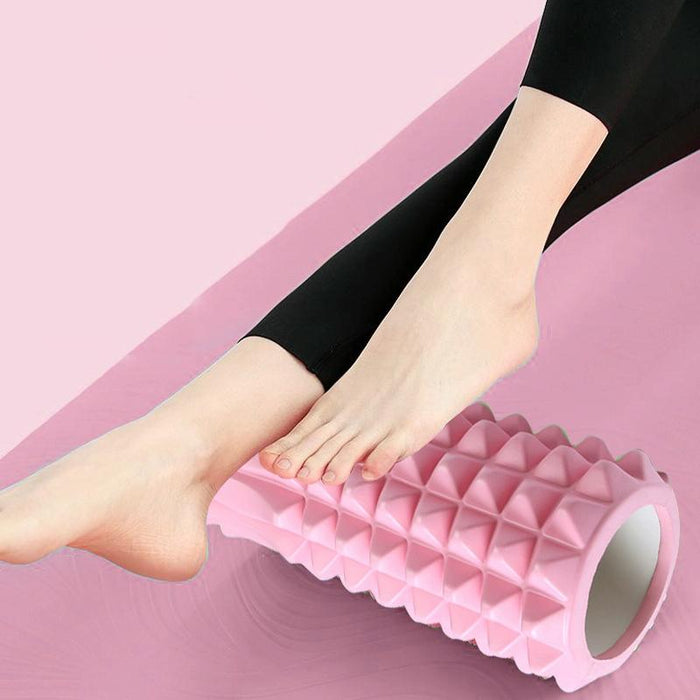 3-In-1 Eva Foam Roller Set 45Cm Length Pink Wolf Tooth