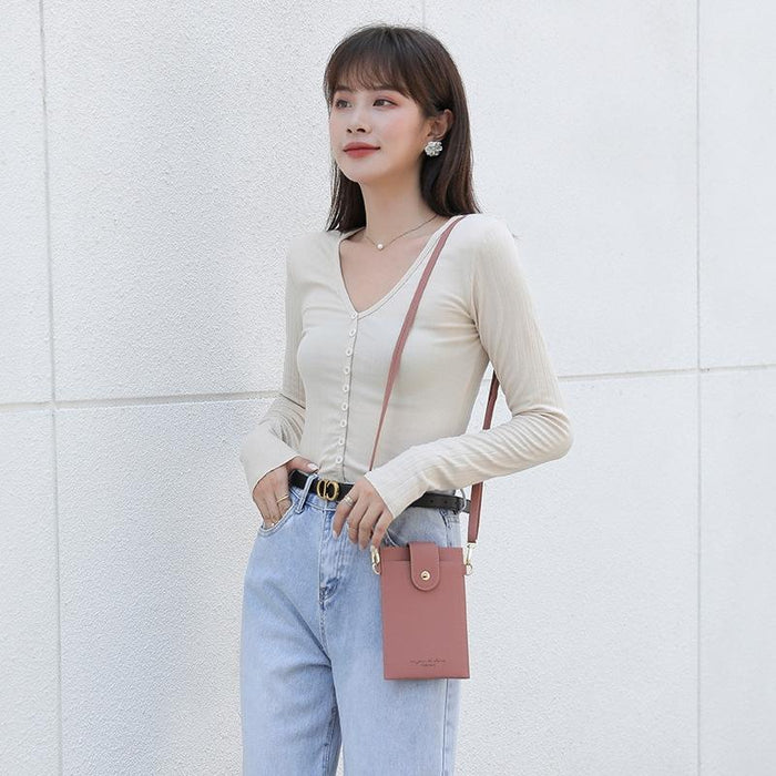 Stylish Thin Messenger Bag For Women