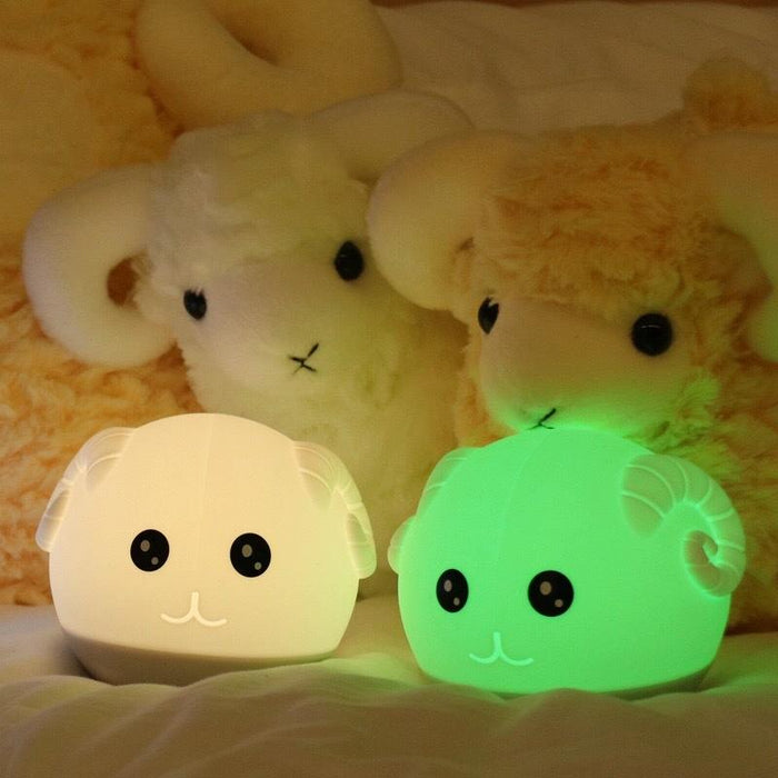 Zd-26 Silicone Kids Sleep Pat Night Light Colourful