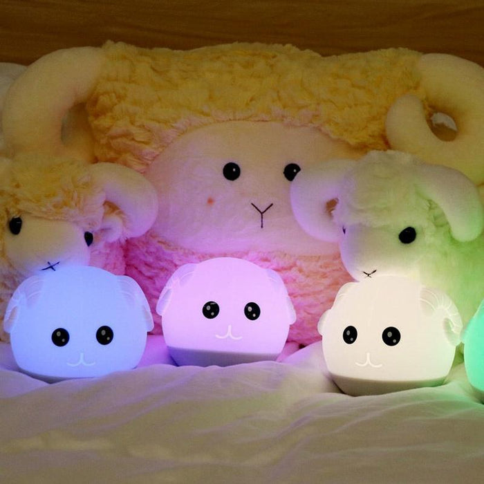 Zd-26 Silicone Kids Sleep Pat Night Light Colourful