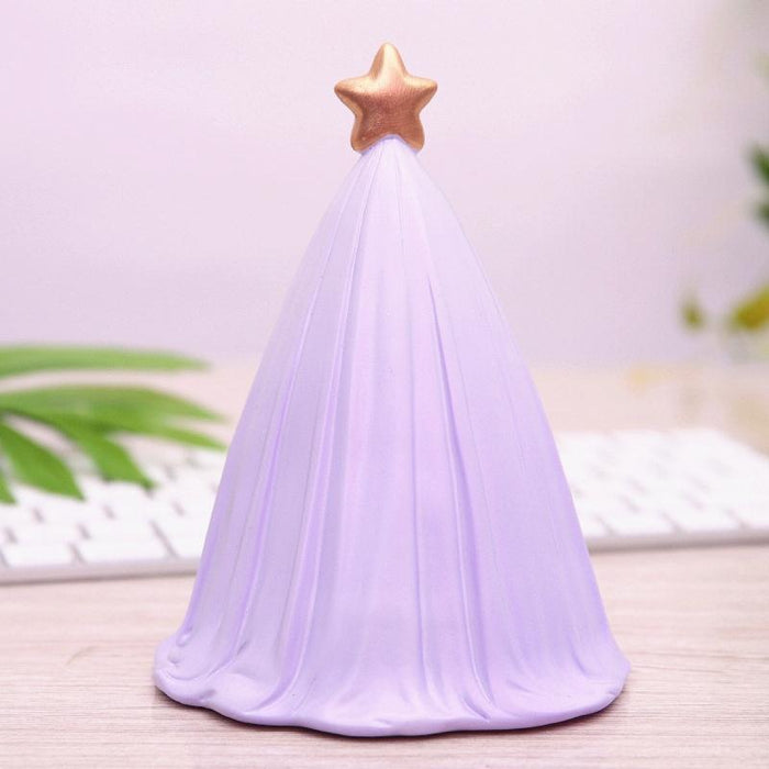 Decorative Purple Wind Night Light For Bedside Ambiance B82880