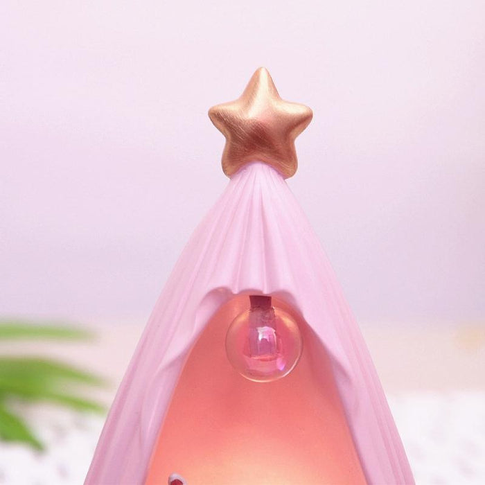 Medium Pink Room Decor Night Light Bedside Lamp Ornament