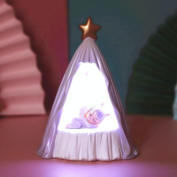 Medium Pink Room Decor Night Light Bedside Lamp Ornament