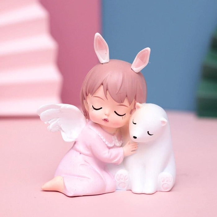 Small Pink Bear Night Light For Room Decor B82880