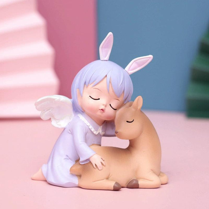 Small Purple Deer Night Light For Room Decor B82880