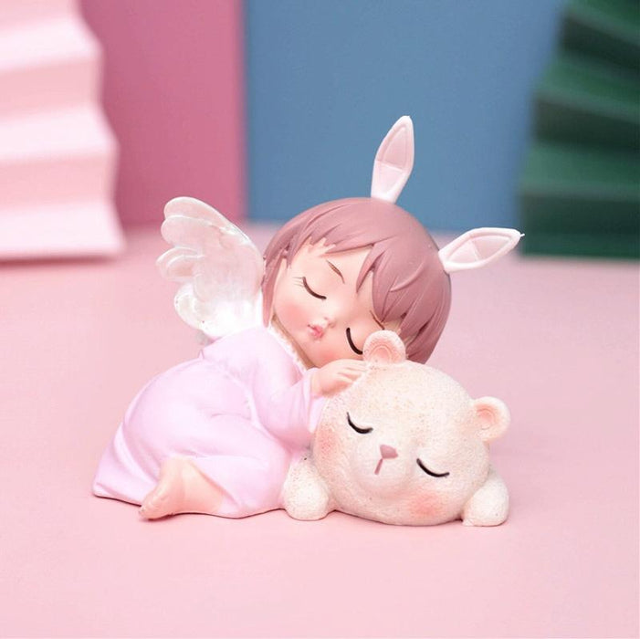 Small Pink Hobbion Night Light For Room Decor