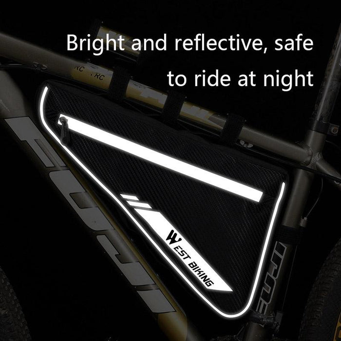 4L Reflective Triangle Bag For Mountain Bikes