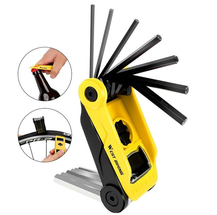16-In-1 Bike Repair Tool Multi-Function Wrench