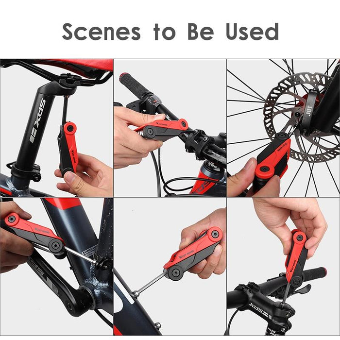 16-In-1 Bike Repair Tool Multi-Function Wrench