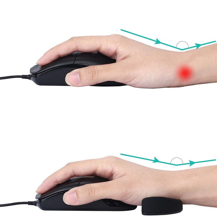 Silicone Wrist Support Mouse Pad For Right Hand