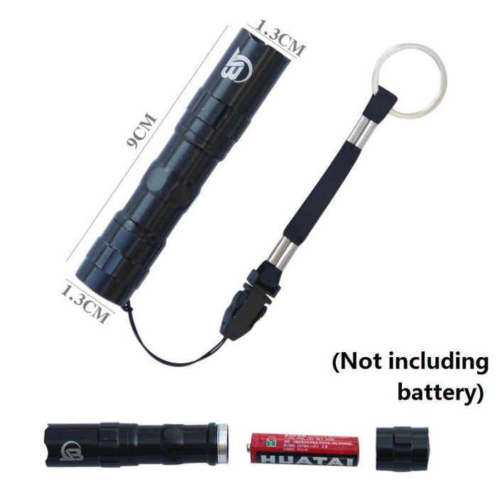 3-Piece Aluminum Alloy Led Spotlight Black