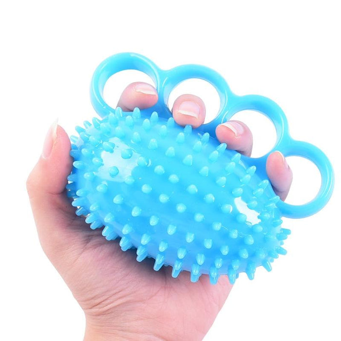 Tpr Grip Ball For Stroke Rehabilitation & Massage 4-Finger Design
