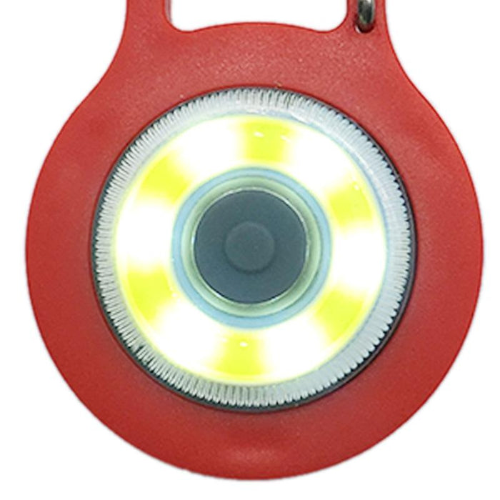 3-Pack Mini Carabiner Cob Flashlight Portable & Versatile