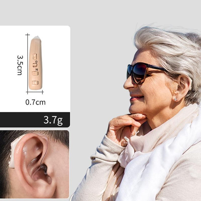Left Ear Sound Amplifier For Elderly Hearing Aid