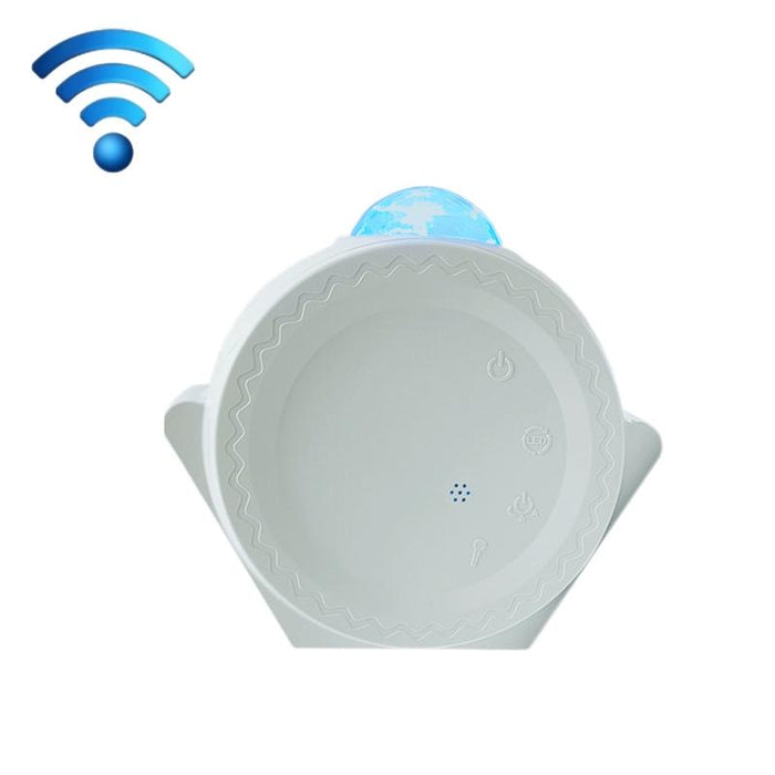 3-In-1 Starry Sky Projector Night Light White Wifi