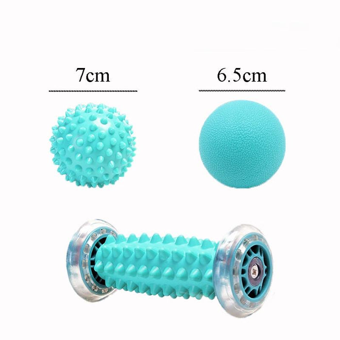 Plantar Fascia Ball Set For Muscle Relaxation And Fitness Hand Holding Massage Ball