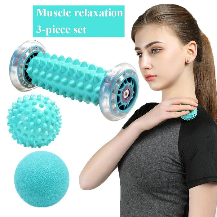 Plantar Fascia Ball Set For Muscle Relaxation And Fitness Hand Holding Massage Ball