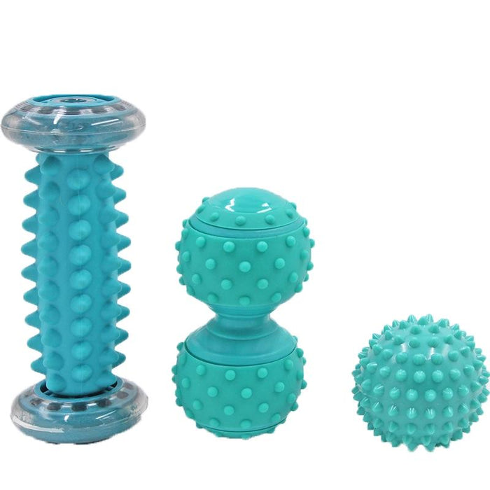 Plantar Fascia Massage Ball Set Green Foot Bottom Bump Peanut 7Cm Tattan Muscle Relaxation Fitness Hand Holding
