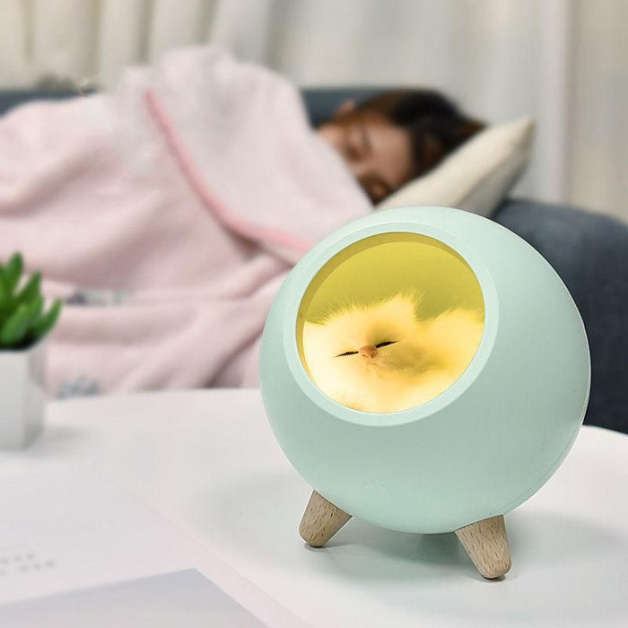 Rechargeable Cat Night Light Bluetooth Enabled