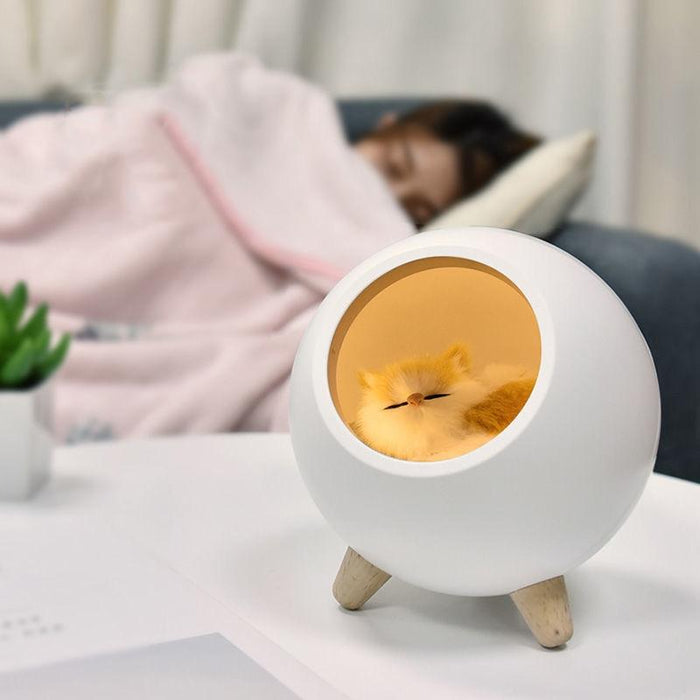 Rechargeable Cat Night Light Bluetooth Enabled