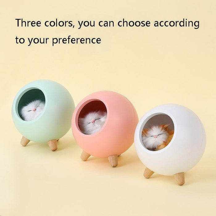 Rechargeable Cat Night Light Bluetooth Enabled