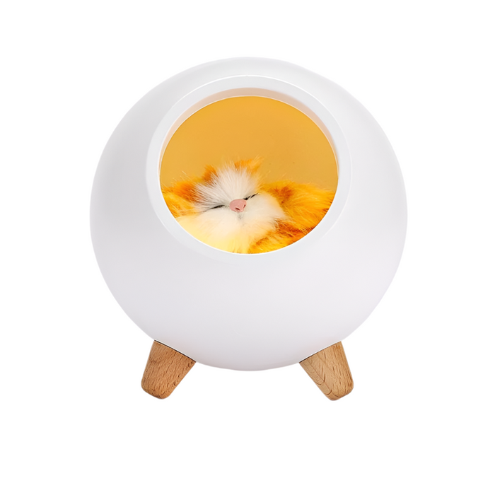 Rechargeable Cat Night Light Bluetooth Enabled