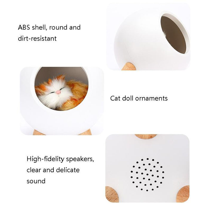 Rechargeable Cat Night Light Bluetooth Enabled