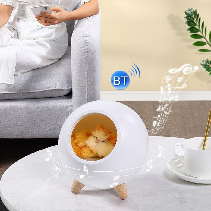 Rechargeable Cat Night Light Bluetooth Enabled