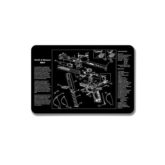 2 Pack Non Slip Gaming Mouse Pad 4Mm Thick