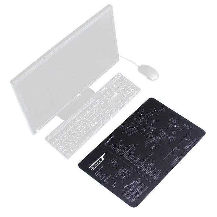 2 Pack Non Slip Office Gaming Mouse Pad 5Mm