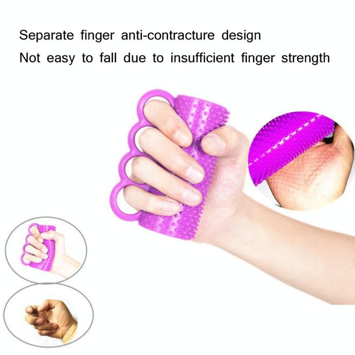 Adult Finger Strength Training Grip Ball Purple