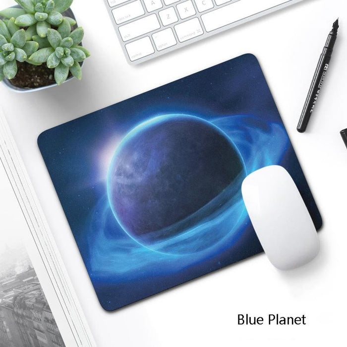 6 Piece Non Slip Mouse Pad Set 21 X 26Cm Thick Rubber Anti Skid Durable