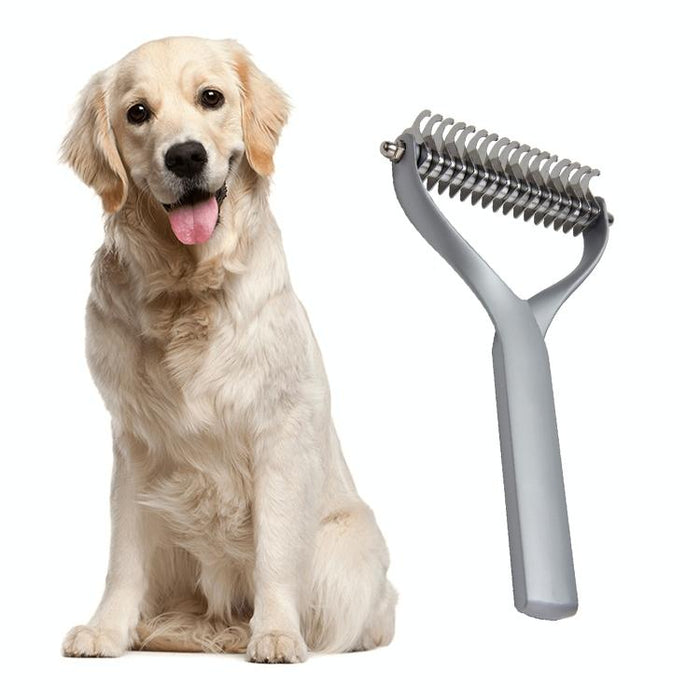 Double Sided Pet Comb For Cat And Dog Grooming