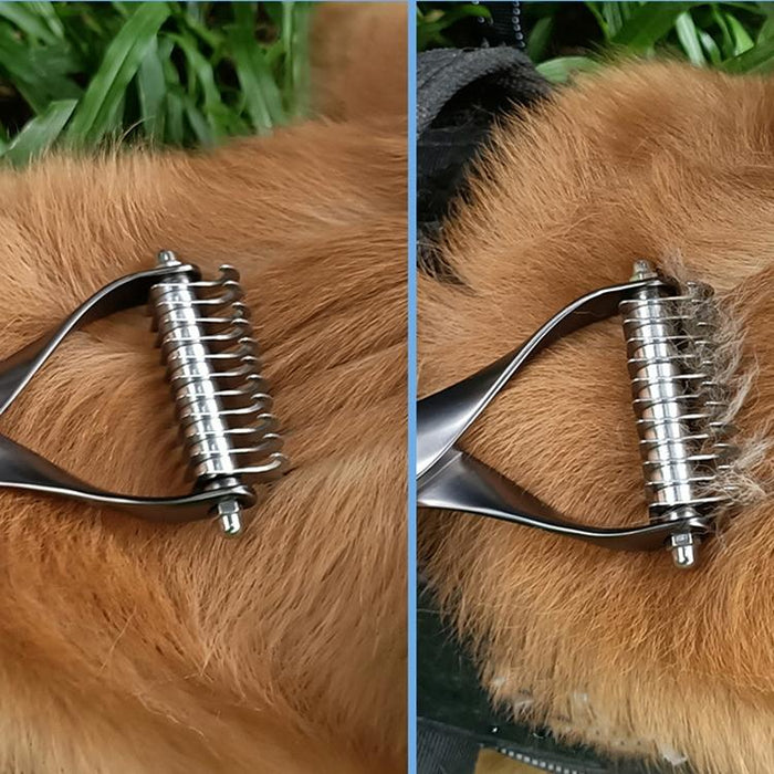 Double Sided Pet Comb For Cat And Dog Grooming