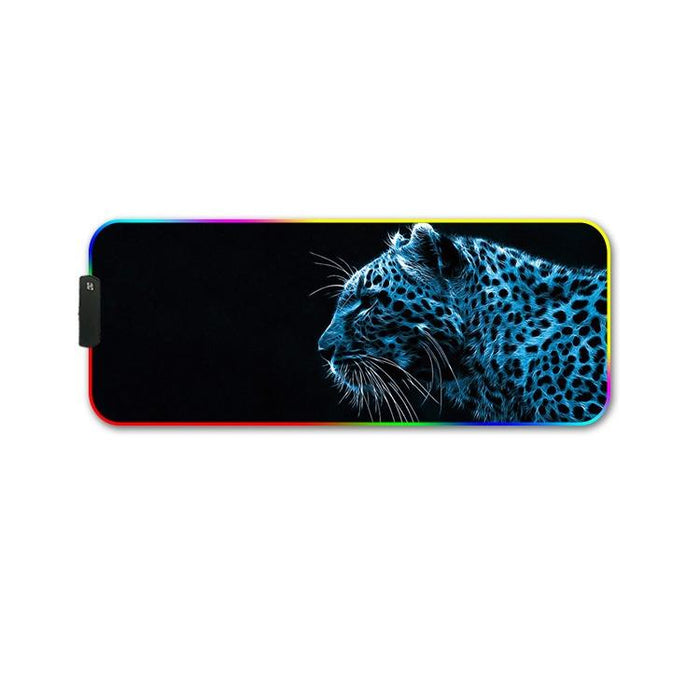 Rgb Non-Slip Mouse Pad With Thermal Transfer
