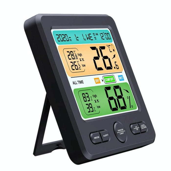 Large Screen Indoor Thermometer & Hygrometer Digital Display