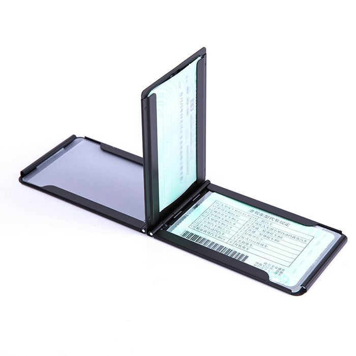 Aluminum Driver License Box Multifunctional Credit Card Storage
