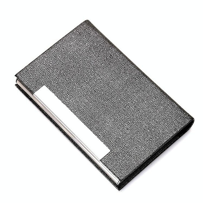 Stainless Steel Card Holder Sleek Business Accessory